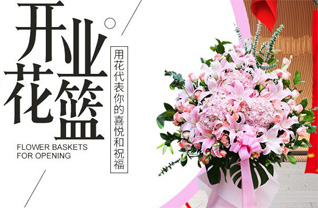 河南南阳新野县前高庙乡王套楼村花篮配送